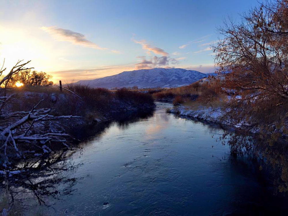 Winter on the Portneuf River